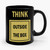 Think Outside Of The Box Motivation Slogan Ceramic Mug