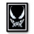 Venom Silhouette Face Premium Poster