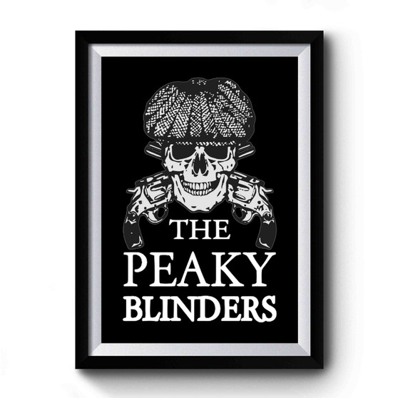 The Peaky Blinders Skull Premium Poster