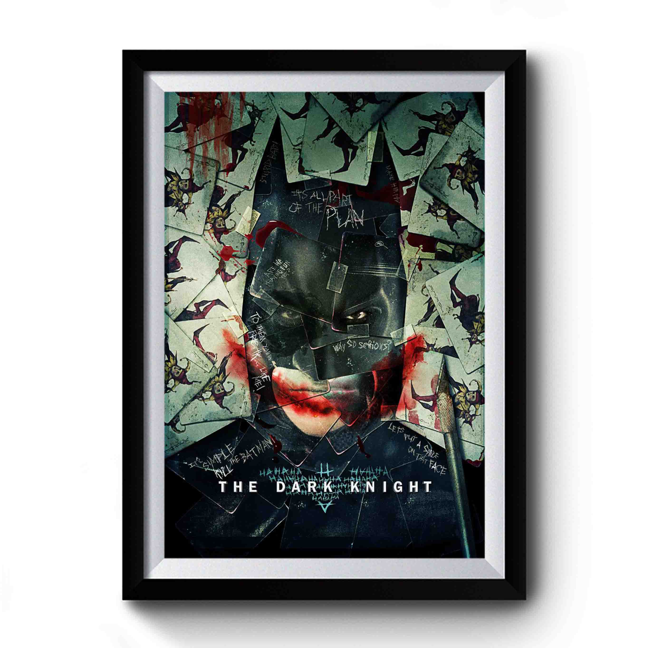 dark knight joker poster