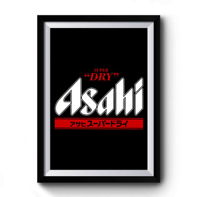 Asahi SUPER DRY ポスター 4点セット Asahi Super Dry Beer Brewery Japan Premium Poster