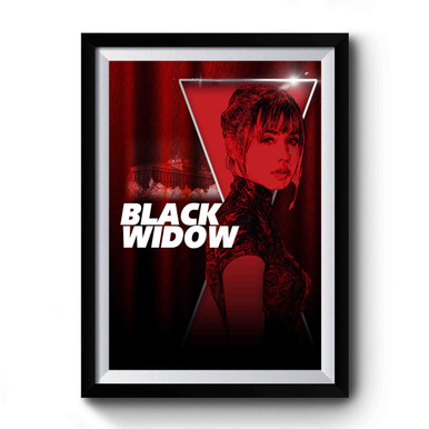 Scarlett Johansson Black Widow 1 Premium Poster