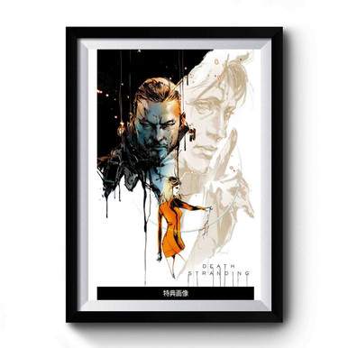 Famitsu Cover Art Death Stranding Premium Poster