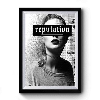 Taylor Swift Reputation ジクレー ポスター Infinity Panda TAYLOR SWIFT REPUTATION VECTOR POSTER ULTRA
