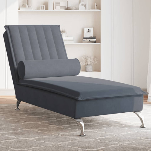  Massage Chaise Lounge Dark Grey A949-379460