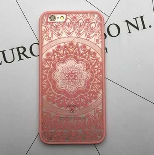 Style: default, Model:  - Compatible with Apple, Vintage Lace Flower Phone Case For iPhone Q119-CJSJBHTA00018-Pink-Iphone5 5S-7