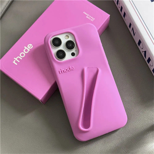 Color: Brown, Compatible-Phone Models: For iPhone 13 Pro Max - New Rhode Lipstick Soft Silicone Pho F640-12000044539666423