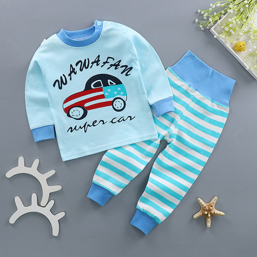 Color: Blue, Size: 100cm - Children's underwear set Q119-CJWJYEYE03526-Blue-100cm