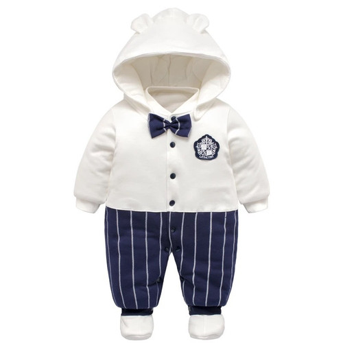Color: 15 stytle, Size: 6m - The baby thickens the onesie Q119-CJWJYEYE03811-15 stytle-6m