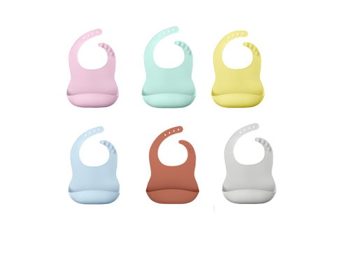 Color: 3STYLE - Waterproof Easy Wash Silicone Bib Q119-CJWJYEYE01785-3STYLE