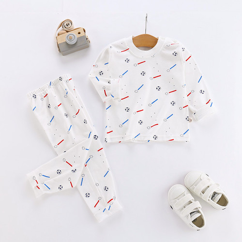 Color: 1 style, Size: 120cm - Children's cartoon underwear set Q119-CJWJNHNT03921-1 style-120cm