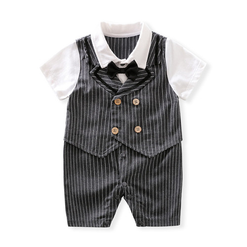 Color: Fuchsia, Size: 59cm - Stylish Baby Male Summer One-piece Clothes Q119-CJNT117633736JQ