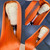 Color: Orange, Wig Length: 18inch - 13x4 Lace Front Wig Human Hair For Black Women Q119-CJJF183134602BY