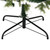  59 in Artificial Hinged Christmas Tree Green and white PVC, PE, metal A949-356756