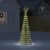  LED Christmas Tree Warm white, dark green PVC, Copper, Iron A949-358064