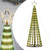  LED Christmas Tree Warm white, dark green PVC, Copper, Iron A949-358064
