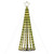  LED Christmas Tree Warm white, dark green PVC, Copper, Iron A949-358064