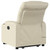  Stand up Massage Recliner Chair Cream Faux Leather A949-3206910