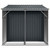  Garden Shed Anthracite Galvanized steel, Polypropylene Large A949-3188292