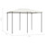  Gazebo Cream Fabric 9.8x13.1x8.5 ft Durable Gazebo A949-313614