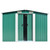 Garden Shed 101.2"x154.3"x71.3" Metal Green A949-143344