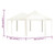  Outdoor Gazebo Cream PA-coated polyester, powder-coated steel Large A949-44814