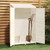 Garden Shed White 40.2"x20.5"x68.7" Solid Wood Fir A949-152191