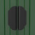  Garden Shed Green Galvanized Steel Large Sliding Components A949-3147429