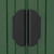  Garden Shed Green Galvanized Steel Medium Garden Shed A949-3147431