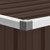  Garden Shed Brown Galvanized Steel 76.8x78.0x62.6 in Garden Shed A949-46256