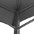 BBQ Gazebo with Side Shelves Anthracite 94.5"x59.1"x95.7" Steel A949-360140