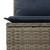 7 Piece Garden Sofa Set with Cushions Grey Poly Rattan A949-3225872