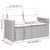  7 Piece Garden Sofa Set with Cushions Grey Poly Rattan A949-3225872
