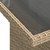  Garden Sofa Set Beige PE Rattan, Powder-coated Steel, Tempered Glass A949-3268098