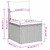  8 Piece Patio Sofa Set with Cushions Gray Poly Rattan A949-3224682