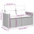  Garden Sofa Set Beige PE rattan, powder-coated steel, acacia wood A949-3225799