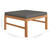  Garden Lounge Set Grey Solid Teak Wood 6 Piece Set Durable A949-3087243