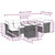  8 Piece Patio Sofa Set with Cushions Brown Poly Rattan A949-3274684