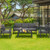 4 Pieces Outdoor Furniture Set for Backyard and Poolside-Gray B593-NP10109WL