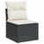  Garden Sofa Set Black, Cream White A949-3226644