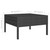  Garden Lounge Set Black PE rattan, powder-coated steel, polyester A949-3094489