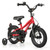 12 Inch Kids Bike Adjustable Bicycle with Reflectors and Bell for 3-4 Years Old - Color: Red - Size D681-TS10243RE-12