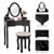 Vanity Makeup Table Set Bedroom Furniture with Padded Stool B593-HW66026