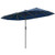 13 FT Large Patio Umbrella with LED Solar Lights and Crank Handle-Beige B593-NP12228