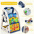 3-in-1 Kids Art Easel Double-Sided Tabletop Easel with Art Accessories-Blue - Color: Blue D681-TP10018BL