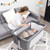 Travel Portable Baby Bed Side Sleeper  Bassinet Crib with Carrying Bag-Gray - Color: Gray D681-BB5339GR