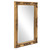 Rectangular Antiqued Gold Wood Frame Mirror N270-384182