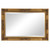Rectangular Antiqued Gold Wood Frame Mirror N270-384182