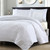 Full / Queen White Classic Coverlet Quilt Set with 2 Shams Q280-WFQ651845