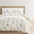 Full/Queen Scallop Edge Floral Lightweight 3 Piece Quilt Set Q280-FWWSR99551